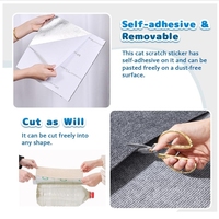 Nouvel Arrivage Griffoir Mural pour Chat DIY, Tapis d'Escalade Modulable Auto-Adhésif, Tapis à Griffer