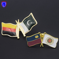 Chaîne de rôtiseurs drapeau personnalisé liechène, fabriqué à la chinoise, fabriqué avec votre propre design, broche badges