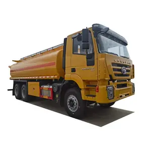 New SAIC Hongyan 6x4 Fuel Refueling Oil Transport Tank Truck Delivery Mobile Diesel Dispenser Tanker Truck 10Wheels