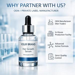 Sérum de croissance capillaire anti-chute, traitement stimulant du cuir chevelu, fabricant OEM ODM en marque blanche, sérum fortifiant pour les soins capillaires - Product Image 2