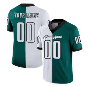 Maillots de football américain personnalisés pour adultes, style streetwear, séchage rapide, 100 % polyester, pour l'entraînement - Product Image 2