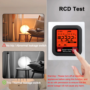 GVDA GD104 presa Tester Pro tensione Test LCD presa presa digitale rilevare EU spina Ground <span class=keywords><strong>Zero</strong></span> linea spina controllo fase polarità - Product Image 2