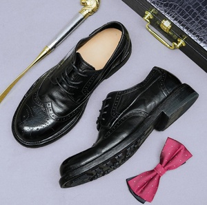 Mocassins pour hommes, nouvelle mode, décontractés et formels, en cuir respirant avec semelle intérieure en caoutchouc véritable, semelle souple, pour les occasions de fête - Product Image 4