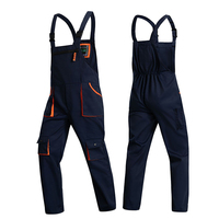 Salopette de travail industrielle unisexe respirante en polyester pour charpentier