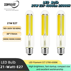 Bombillas LED E27 de Alto Brillo, 21 W, Blancas, Transparentes, Diodos Emisores de Luz de Filamento, Lámparas de Calle, Reemplazo de Tubos de Lámparas de <span class=keywords><strong>Sodio</strong></span> - Product Image 5