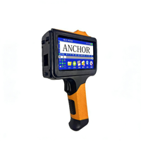 Impresora de Inyección de Tinta Manual ANCHOR de 12.7mm, Impresora Portátil de Mano para Impresión de Códigos de Barras y Logotipos en Cajas H81