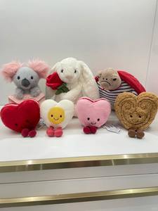 Jelly <span class=keywords><strong>Cat</strong></span> Valentinstag Liebes-Ei Liebes-Macaron Plüschpuppe Drache Superweiches Spielzeug für Mädchen Valentinstagsgeschenk - Product Image 6