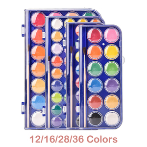 Fournisseurs chinois en gros populaires <span class=keywords><strong>Palette</strong></span> <span class=keywords><strong>vide</strong></span> d'étain d'<span class=keywords><strong>aquarelle</strong></span> de 28 couleurs - Product Image 4