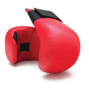 Guantes de Karate de cuero Artificial aprobados por la WKF para hombres/mujeres para entrenamiento de boxeo y estilos de artes marciales de Taekwondo de Judo - Product Image 1