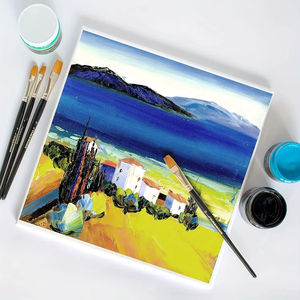 SCART Custom Size 100% Cotton Stretched Canvas With Wood <b>Frame</b> Art <b>Printing</b> <b>for</b> Oil Acrylic Painting - Product Image 5