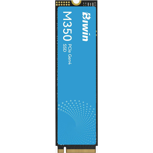 SSD interne original BIWIN M350 1 To M.2 PCIe 4.0 x4 NVMe 1.4, 5200 Mo/s en lecture, 4800 Mo/s en écriture, QLC NAND 2280 - Product Image 1