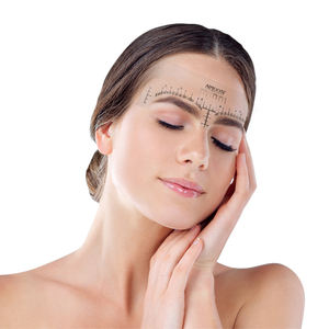 Herramienta de Medición para Cejas de Henna, Pegatinas de Mapeo, Regla para Cejas de Microblading, Pegatina Adecuada para Todas las Formas de Rostro - Product Image 2