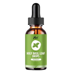 Extrait liquide de feuilles de basilic sacré <span class=keywords><strong>naturel</strong></span> sous marque privée, supplément végétalien à base de plantes pour hommes et femmes - Product Image 6