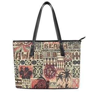 1MOQ monederos y bolsos de mano con estampado de <span class=keywords><strong>tatuaje</strong></span> polinesio de <span class=keywords><strong>tortuga</strong></span> Tribal de playa <span class=keywords><strong>Hawaiana</strong></span> para mujer, bolso de mano de lujo para mujer, venta al por mayor personalizada - Product Image 2