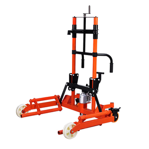 Chariot hydraulique manuel à hauteur réglable Chariot à pneus doubles dans les changeurs de pneus - Product Image 3