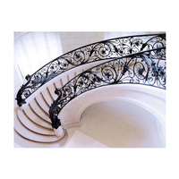 Belle conception de grille de fenêtre en fer moderne de sécurité de maison américaine