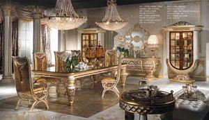 Vitrines en bois de style rococo, meubles anciens, armoires en bois pour salon - Product Image 3