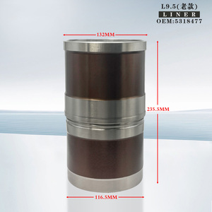 Máy xúc phần động cơ diesel Piston <span class=keywords><strong>Liner</strong></span> Kit Set 6bg1 l9.5 xi lanh lót Kit cho ZX240-3 ZX330-3 - Product Image 2