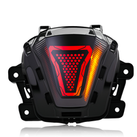 Feu arrière à LED RGB certifié E-mark avec poignée de maintien, contrôle par application, pour toutes les nouvelles Yamaha NVX 155 V3 Aerox 155 2025 – Petites commandes acceptées