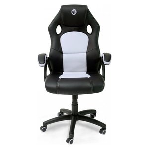 Silla gaming Negra y Blanca PCCH 310WHITE - Product Image 1