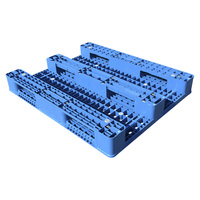 Palette en plastique vert perforée Euro HDPE 1500*1200 Prix