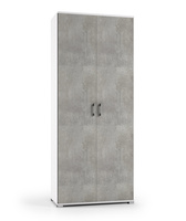 Armoire en bois moderne à 2 portes, 4 étagères réglables et tiroirs, idéale pour chambre, salon, bureau à domicile et hôtel - Meilleures ventes