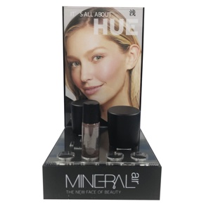 Tùy Chỉnh Thân Thiện Với Môi Nhỏ Acrylic Hiển Thị Chủ Cho Trang Điểm Mỹ Phẩm Lip Balms Không Khí Trên Khuôn Mặt Phun Công Cụ Cho Quầy - Product Image 1