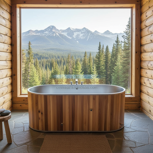 <span class=keywords><strong>Baignoire</strong></span> à glace avec système de refroidissement, machine à glace intégrée et contrôle par application Wi-Fi - Product Image 2