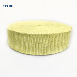 Retardante de fuego fuerte absorción de aceite accesorios de malabares de fuego Material de fabricación mecha de aramida de 3 pulgadas 75*3mm 100% correas planas de Kevlar puro - Product Image 1