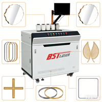 Machine de cintrage multifonctionnelle CNC pour profilés en alliage d'aluminium, cadre de miroir en alliage à double sens, éclairage LED, prix