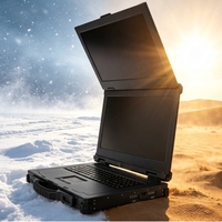 Ordinateur portable industriel portable Upward 15,6 pouces avec positionnement GNSS 5G pour les levés et la cartographie sur le terrain, 64 Go de RAM, 512 Go de ROM