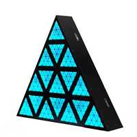Matrice de lumière rétro triangulaire LED RGB 300W à raccordement sans soudure, effet de scène, contrôle DMX512 par pixel, pour club et discothèque