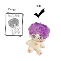 Personnalisable Celebrity Idol peluche Figure jouets Kawaii tenues poupées modifiables cadeau parfait pour les Fans