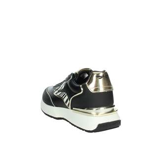 Zapatillas Deportivas para Mujer, Negras, con Suela Gruesa, Modelo 2429101 - Product Image 2