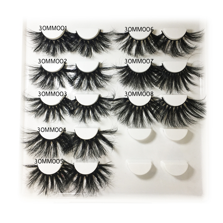 30 мм 001-008 Лидер продаж 3d накладные ресницы 30 мм норковые ресницы