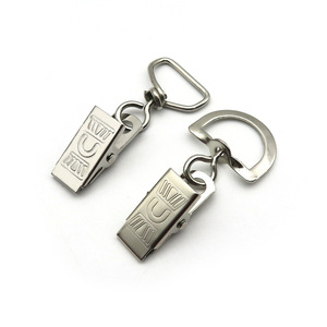 Accessoires pour lanières : Mousqueton <span class=keywords><strong>métallique</strong></span>, Clip Bulldog, Clip crocodile pour <span class=keywords><strong>fixation</strong></span> <span class=keywords><strong>de</strong></span> badge d'identification sur lanière - Product Image 5