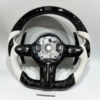 Setir Mobil LED Berbahan Serat Karbon Forged, Rak Setir, Hub Setir, Suku Cadang Performa Otomotif untuk BMW F34