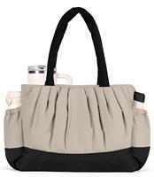 Sac fourre-tout de travail pour femme, léger et imperméable, avec porte-gobelet et compartiment pour ordinateur portable de 15,6 pouces, idéal pour les voyages et les enseignantes