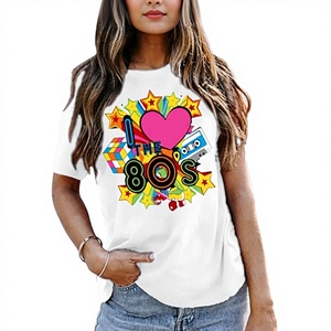 T <b>shirt</b> <b>Women's</b> Plus Size Winter Vintage <b>80s</b>/90s Retro Graphic Breathable Half Sleeve T-<b>Shirts</b> - Product Image 1