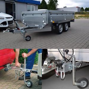 Remorque en caoutchouc de type Europe <span class=keywords><strong>Roue</strong></span> <span class=keywords><strong>jockey</strong></span> de 8 pouces Hauteur de levage de 10 pouces Pince de remorque fendue de 42mm <span class=keywords><strong>Petite</strong></span> <span class=keywords><strong>roue</strong></span> <span class=keywords><strong>jockey</strong></span> de remorque 500lbs - Product Image 5