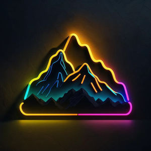 Enseigne lumineuse LED pour <span class=keywords><strong>magasin</strong></span> Logo d'entreprise Décoration murale néon Flex imprimé UV Décoration murale pour <span class=keywords><strong>magasin</strong></span> Publicité - Product Image 5