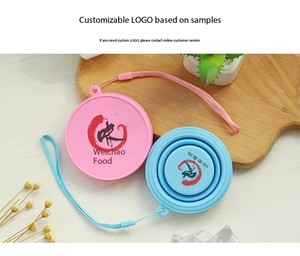 Creative Silicone Collapsible Coffee <b>Cup</b> Portable & <b>Reusable</b> Travel Water Bottle, Perfect for Outdoors & Sports - Product Image 4