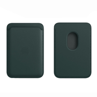 Dompet Kartu Kredit PU Mewah Magnetik untuk iPhone & Ponsel dengan Kantong Adsorpsi