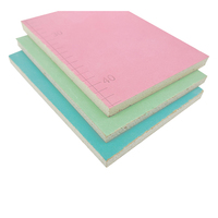 Prix bon marché bonne qualité panneau de plâtre panneau de gypse blanc Ba13 plaques de plâtre cloison sèche 9-16mm de Chine