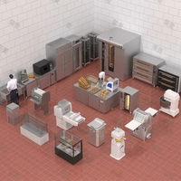 Four à convection électrique et à gaz professionnel à grande capacité, 10 plateaux, multi-niveaux, pour la cuisson, les restaurants, les boulangeries
