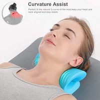 Dispositif de Traction cervicale relaxant pour le cou et les épaules pour le soulagement de la douleur TMJ et l'alignement de la colonne cervicale extenseur de cou