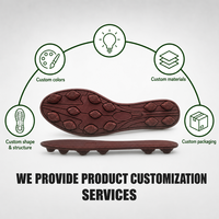 Semelle de chaussure de football confortable en TPU, crampons de football avec absorption des chocs et antidérapant flexible pour le sport OEM/ODM