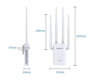 Comfast อุปกรณ์ขยายสัญญาณ WIFI 4 CF-WR 304S 300Mbps อัพเกรดใหม่