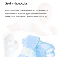 Poubelle pliable pour déchets d'animaux avec couvercle anti-odeur, grande capacité, pour chiens et chats, poubelle à litière, intérieur/extérieur, PP