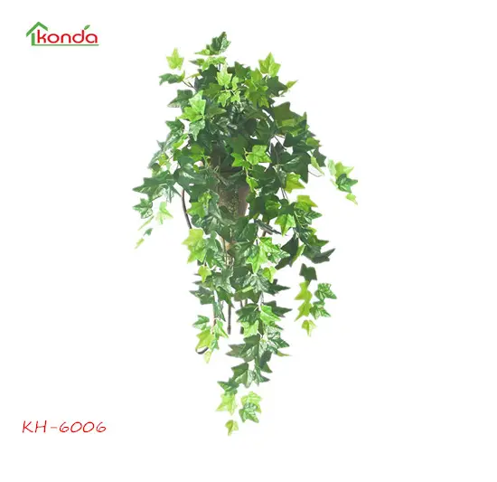 Искусственные зеленые листья, веревка, подвесные стены, суккуленты, жемчуг, мясистые зеленые листья винограда